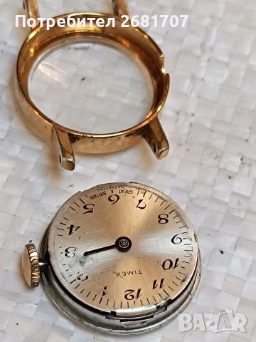 позлатен дамски часовник Timex, снимка 4 - Дамски - 52961321