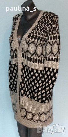 Жилетка "Zara" - вълна и мохер / голям размер