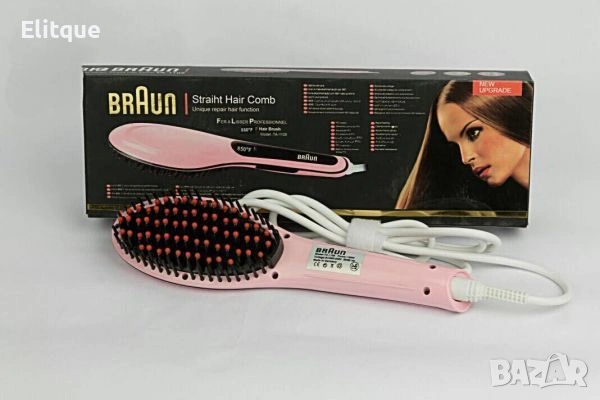 Четка за изправяне на коса Luxury 💎