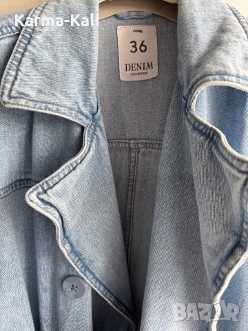 дънков шлифер , снимка 6 - Якета - 52077833