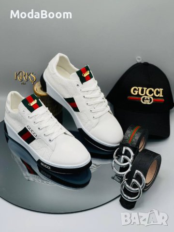 💥🆕Gucci уникален комплект🆕💥, снимка 4 - Маратонки - 43612047