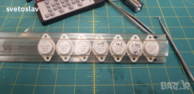 exicon ecf10N16 ecf10P16 /2sk134 /2sj49, снимка 2 - Ресийвъри, усилватели, смесителни пултове - 53161896