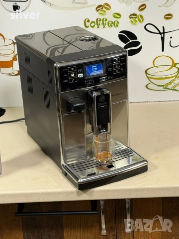 Кафемашина кафе автомат Saeco PicoBarista с гаранция, снимка 10 - Кафемашини - 53050369