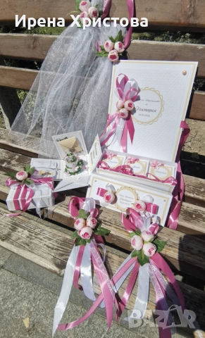 Комплекти за кръщене, снимка 9 - Декорация - 53576012