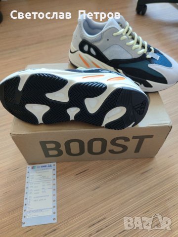 Yeezy Boost 700 перфектни нови обувки adidas с фактура размер 43 43 1/3, снимка 5 - Маратонки - 36676426