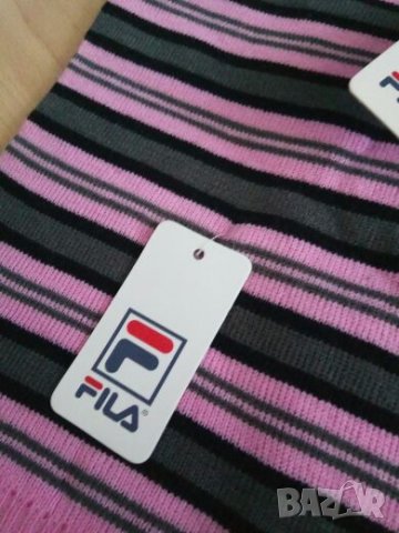 Нов комплект Fila шал и ръкавици , снимка 7 - Шапки, шалове и ръкавици - 27434273