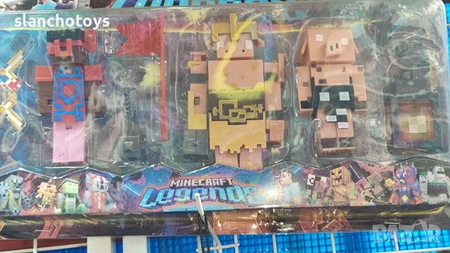 Фигурки Майнкрафт Легендата,за игра или торта, снимка 6 - Фигурки - 47688676