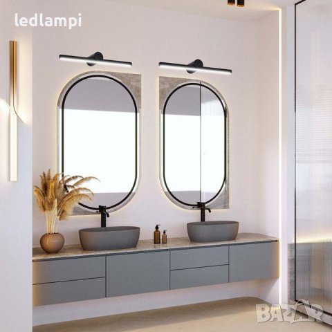 LED Аплик за огледало/картина 10W Черен , снимка 7 - Лед осветление - 39143830