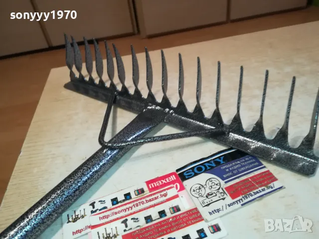 *ГРЕБЛО С МЕТАЛНА ДРЪЖКА-ШАГРЕ 1112241246, снимка 2 - Градински инструменти - 48305567