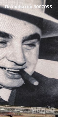 Продавам картината "Ал Капоне 2", снимка 7 - Картини - 32498670