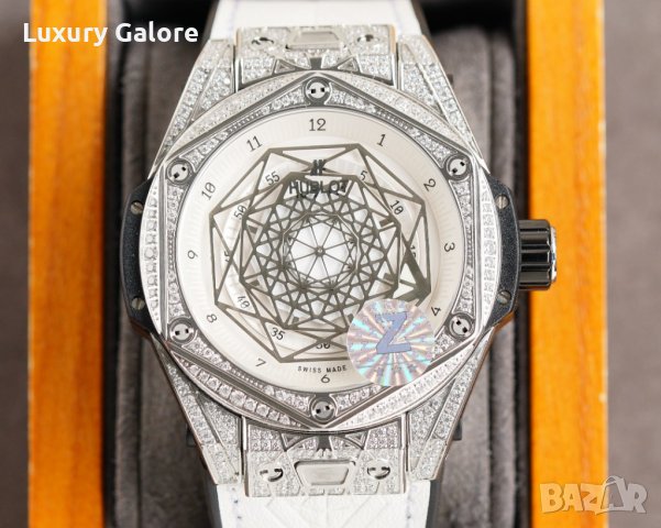 Мъжки часовник Hublot Big Bang Sang Bleu с автоматичен механизъм, снимка 5 - Луксозни - 36672277