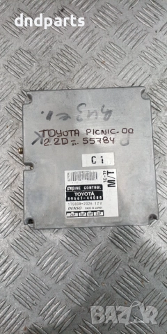 Компютър Toyota Picnic 2.2D 2000г. 89661-44080 175800-2026 