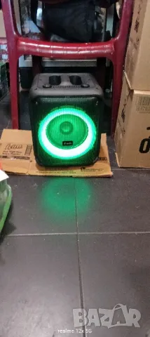  Блутут колона 8 инча с безжичен микрофон!, снимка 2 - Bluetooth тонколони - 42344960