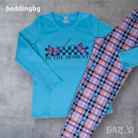 ТОП ЦЕНА! Луксозни Памучни Пижами (100% Интерлог) - Българско Производство! Размери S до 2XL, снимка 10 - Пижами - 52103966