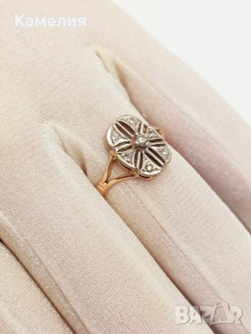 Руско злато , снимка 2 - Пръстени - 50709282