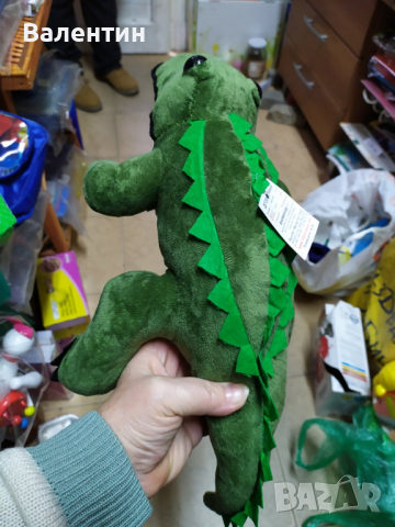 Плюшена играчка - крокодил 47 см., снимка 2 - Плюшени играчки - 36379189