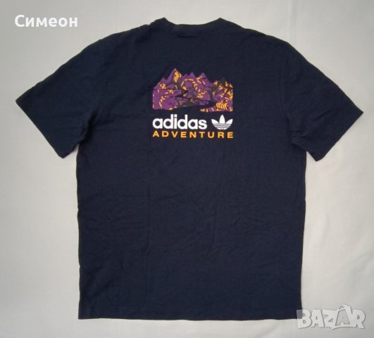 Adidas Originals Adventure Filled Mountain Tee оригинална тениска L, снимка 5 - Спортни дрехи, екипи - 43210276