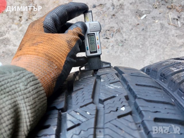 2бр.зимни MICHELIN 195/60/16C 99T DOT 1919 , снимка 4 - Гуми и джанти - 38485634