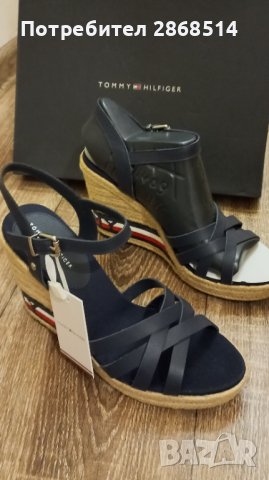 Нови дамски еспадрили Tommy Hilfiger, номер 39 , снимка 4 - Дамски ежедневни обувки - 42879032