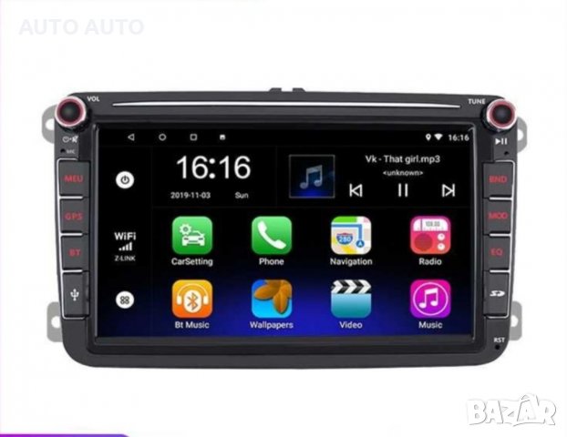 Навигация мултимедия за vw Passat golf tiguan sharan  skoda seat  android андроид + камера , снимка 8 - Аксесоари и консумативи - 36624712