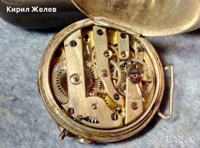 Старинен ШВЕЙЦАРСКИ СРЕБЪРЕН ДЖОБЕН ЧАСОВНИК ВИСОКА ПРОБА СРЕБРО РЕТРО ОРНАМЕНТИКА РЯДЪК 27312, снимка 17 - Антикварни и старинни предмети - 48289082