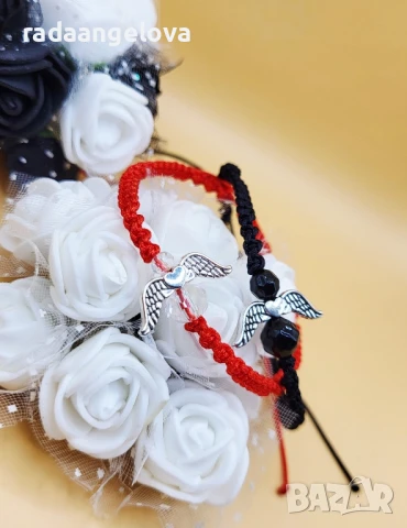 Гривна " Ангел пазител ", снимка 4 - Гривни - 50528882