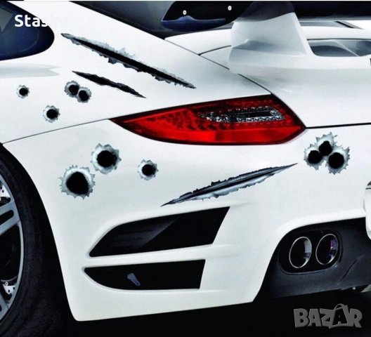 стикери за кола bullet