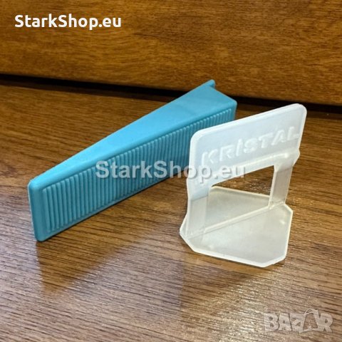  Нивелираща система за плочки – 2мм клинове и подложки, снимка 2 - Измервателни инструменти - 40849089