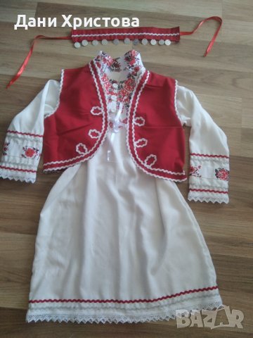 Народна носия за момиче 💯🇧🇬☘️ , снимка 2 - Сукмани - 39651495