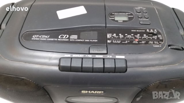 Радиокасетофон Sharp QT-CD45H, снимка 2 - Радиокасетофони, транзистори - 27115467