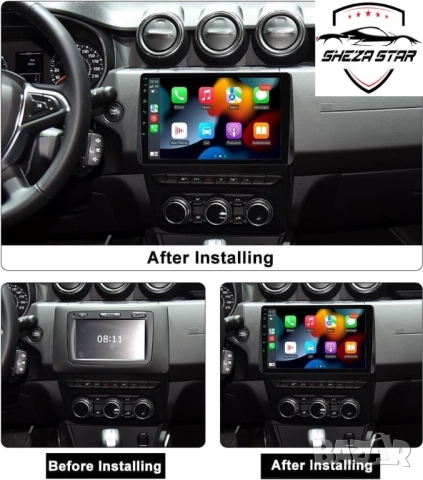 Мултимедия за Renault Dacia Duster HM 2 II Arkana 1, Андроид, навигация, плеър, с Android, 2DIN 2019, снимка 2 - Аксесоари и консумативи - 51585042