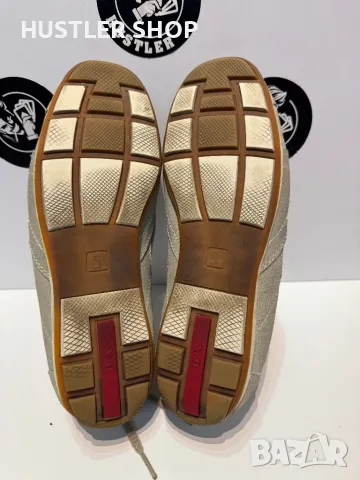 Сникърси PRADA.Номер 38.5, снимка 8 - Дамски ежедневни обувки - 49767664