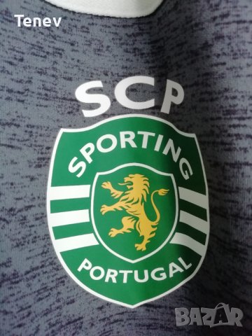 Sporting CP Lisbon Macron оригинална тениска фланелка Спортинг Лисабон размер М, снимка 3 - Тениски - 43369325