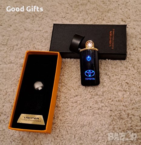 Луксозна Тъч USB Запалка Toyota, снимка 3 - Коледни подаръци - 43401589