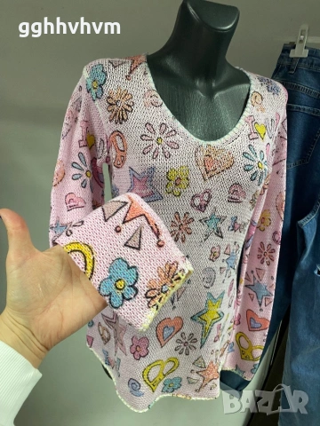 Пуловер , снимка 5 - Блузи с дълъг ръкав и пуловери - 53033382