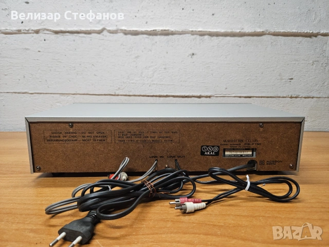Akai CS-F110 Stereo Cassette Deck, снимка 7 - Декове - 53609556
