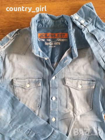 jack and jones - страхотна мъжка риза КАТО НОВА, снимка 2 - Ризи - 28621295