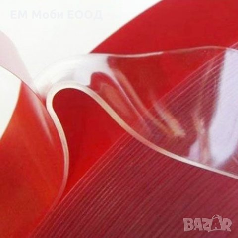 Двойнозалепващо тиксо лента ПРОЗРАЧНО 3М 10/20/30/40мм 2.5 метра, снимка 5 - Аксесоари и консумативи - 32269261