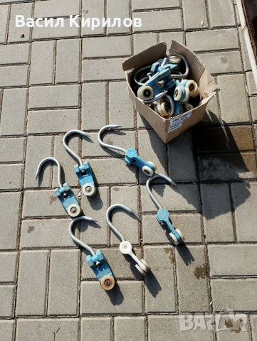 Куки за месо релсови 