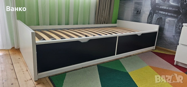 Легло 200х90 с 2 чекмеджета 