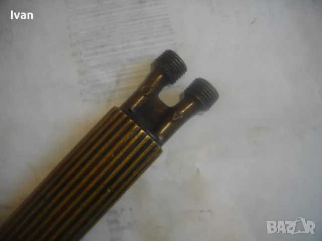 34,5см НЕМСКА СТАРО КАЧЕСТВО ОКСИЖЕННА ГОРЕЛКА ГАЗ ПРОПАН-БУТАН И АЦЕТИЛЕН СТАРО МАСИВНО КАЧЕСТВО , снимка 7 - Други инструменти - 48518993