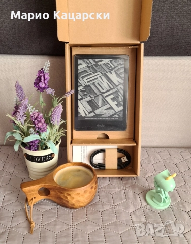 kindle paperwhite 5 / 11th поколение 6.8" екран подсветка wifi Bluetooth 