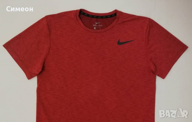 Nike DRI-FIT оригинална тениска M Найк спортна фланелка спорт фитнес, снимка 2 - Спортни дрехи, екипи - 37623636