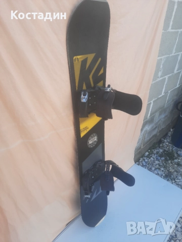 сноуборд  K2  с автомати  157см.  , снимка 6 - Зимни спортове - 52461935