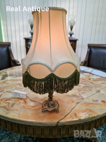 Страхотна много красива антикварна холандска нощна лампа , снимка 1