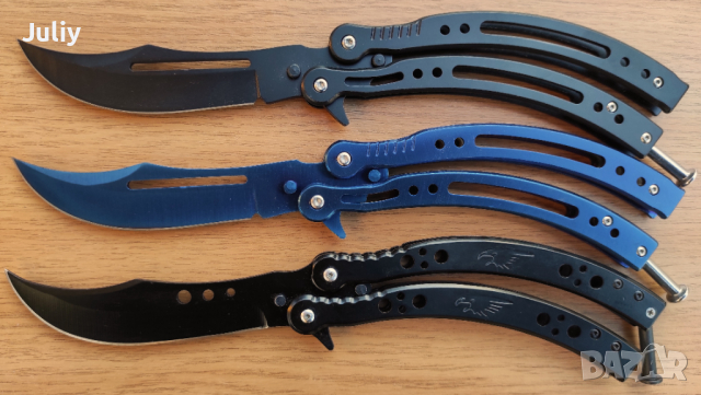  Сгъваем нож-пеперуда / 5 модела /, снимка 11 - Ножове - 36487264