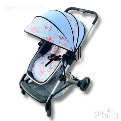 Сенник за количка универсален, сфера феи с бяло, снимка 1