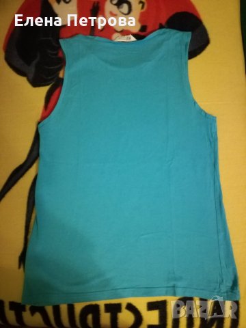 потник НМ в синьо размер 158/164, 12/14г, снимка 2 - Детски тениски и потници - 32587959