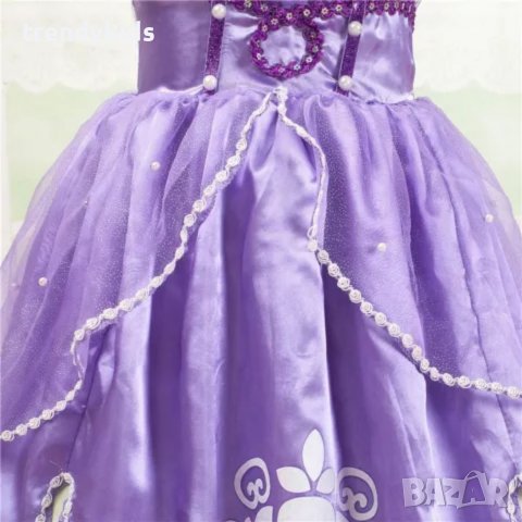 Разкошна Рокля на Принцеса София , снимка 6 - Детски рокли и поли - 38415599