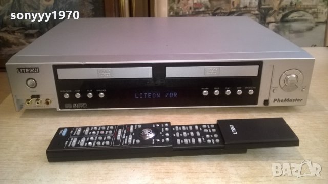 Liteon lvr-1001 dvd/vdr phomaster-внос швеицария, снимка 11 - Плейъри, домашно кино, прожектори - 27027323
